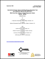 International Energy Agency Building Energy Simulation Test and Diagnostic Method (IEA BESTEST)